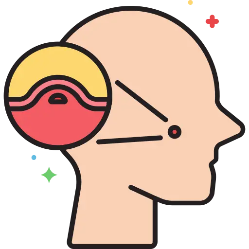 Illustration of acne scars on face representing advanced therapy for smoother skin texture