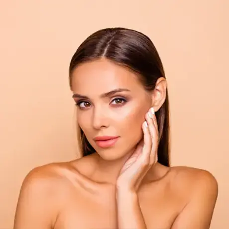 Glowing woman demonstrating results of Bio-LIFT facial rejuvenation for instant skin lifting bio-lift-facial-rejuvenation-therapy